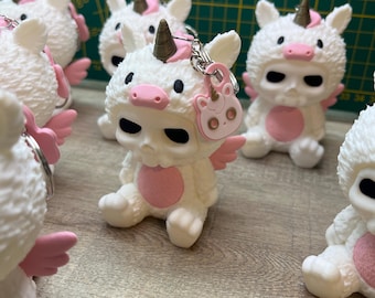 Skubies – Impresión 3D multicolor de Unna | Figura decorativa y coleccionable | Adorno para bolso