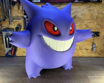 Edición XXL Fuzzy Skin – Perfil de impresión 3D – Figura Spookster de 33 cm – Bambu Studio 3MF – Sin archivo STL