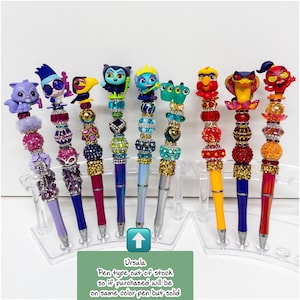 Doorable Villains Beaded Pens | Character Pens | Beaded Pens | Fancy Pens