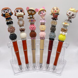 Doorable Beaded Pens | Character Pens | Beaded Pens | Fancy Pens