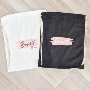 Personalized backpack for bachelorette parties | Team Bride design | Gift for bridesmaids & maid of honor