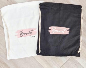 Personalized backpack for bachelorette parties | Team Bride design | Gift for bridesmaids & maid of honor