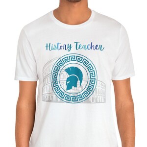 World History Teacher, Rome Short Sleeve Tee, Gift for Teacher, Gift for Her, New Teacher, History Teacher