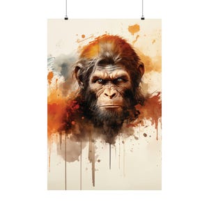 Ape Inspired by Planet of the Apes Poster
