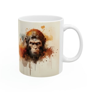 Ape Inspired by Planet of the Apes Ceramic Mug 11oz