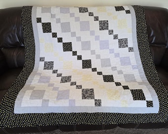 Handmade Throw Quilt