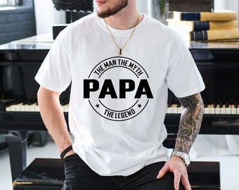 Gift For Papa, Fathers Day, Gifts for Grandpa, Papa Gift, Papa Shirt, Fathers Day Tee, Best Papa Shirts, Christmas Gift,Fathers Day Shirt