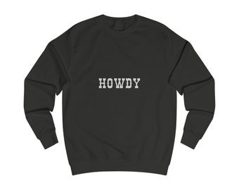 Sweat-shirt ras du cou unisexe HOWDY