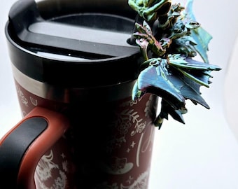 Straw Topper Dragon Stanley Tumbler Straw Charm Forth Wing Onyx Storm Fans
