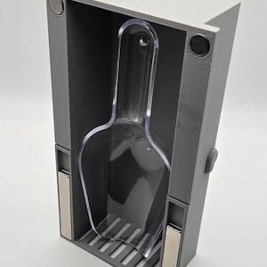GE Opal 2 magnetische ijsschephouder, accessoire voor ijsmaker, nuggetijslepel, aanrecht ijsblokjesmachine, magnetische houder, keukengadget, keuken