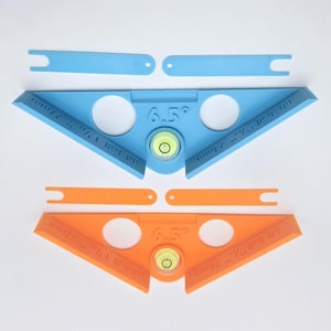 Pinball Leveler 6.5 degree & Flipper Alignment Tool Kit with Flipper Height Gauges