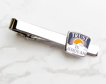 Clip de corbata de regalo de JW: Confía en Jehová