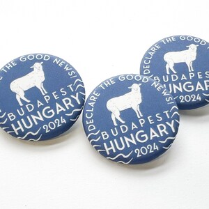 Declare The Good News Pins JW Gifts Pins Budapest Hungary International Convention image 2