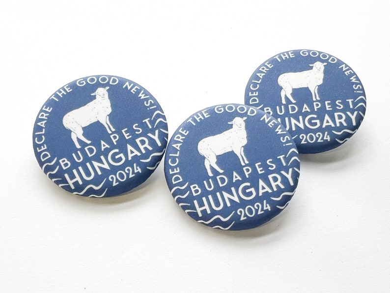 Declare The Good News Pins JW Gifts Pins Budapest Hungary International Convention image 2