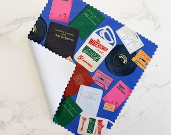 Paño de limpieza de microfibra Nostalgia: regalo de los testigos de Jehová, ministerio del campo