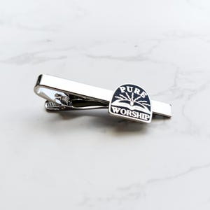 JW Gift Tie Clip - Pure Worship Convention Baptism Gift Brother Gift Jehovah&#39;s Witness Gift Elder Regular Pioneer