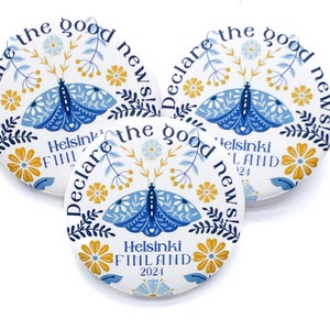 JW Gifts Pins Helsinki Finland International Convention Declare The Good News Pins image 1