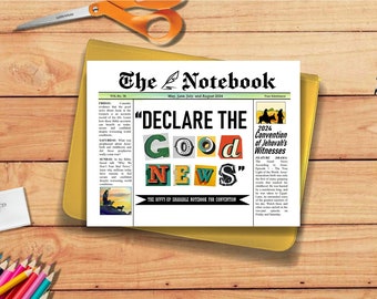 JW Kids Activity Books for Convention - Declare The Good News - Junior Edition