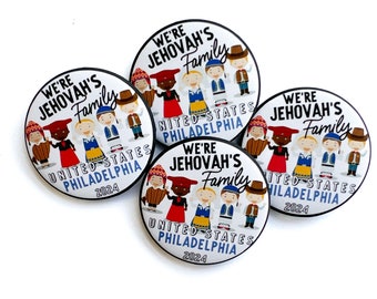 Declare The Good News Pins - JW Gifts Pins Philadelphia Pennsylvania International Convention