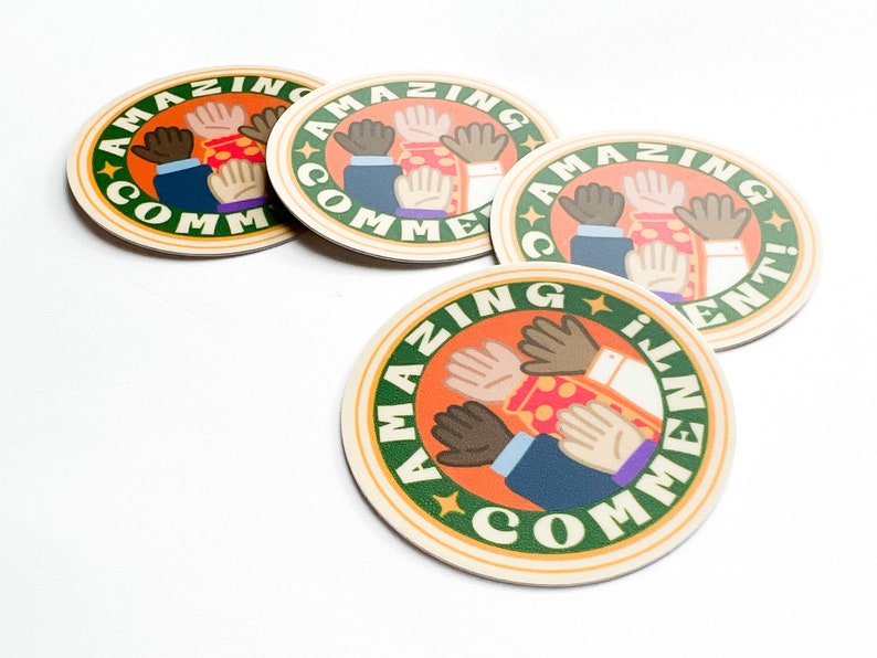 JW Sticker Amazing Comment - Kids Gift Meeting Participation - Etsy