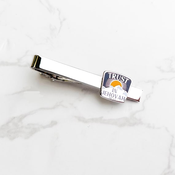 JW Gift Tie Clip: Trust In Jehovah