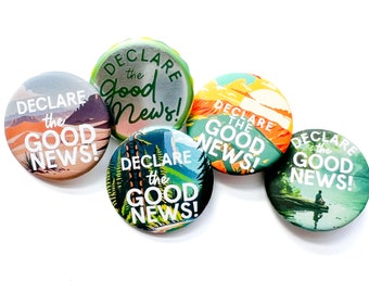 Declare The Good News Pins - JW Gifts Pins International 2024 Convention - Nature