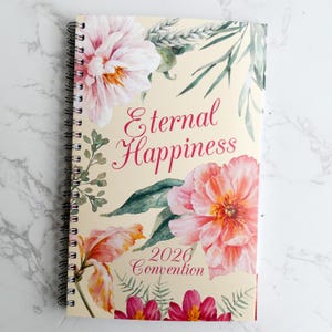 JW Convention Notebook - 2026 Eternal Happiness - International Regional Jehovahs Witnesses