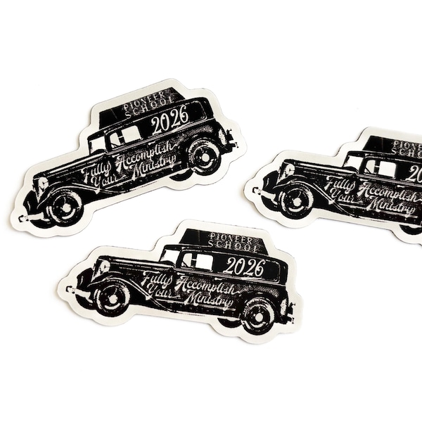 Pioneer School 2026 Graduate Magnets - JW Gifts