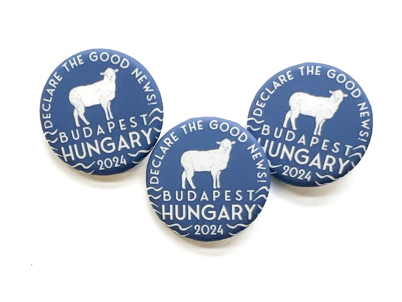 Declare The Good News Pins JW Gifts Pins Budapest Hungary International Convention image 1