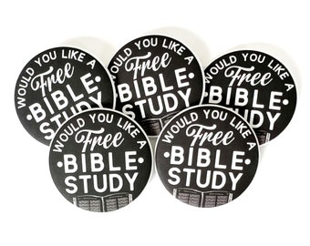 Free Bible Study Pins - JW Pioneer Gift