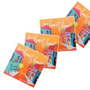 JW Sticker - From House To House- Field Ministry Informal Witnessing Pioneer School