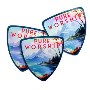 2025 Pure Worship Convention JW Sticker - Special Pioneer Gifts - Holographic