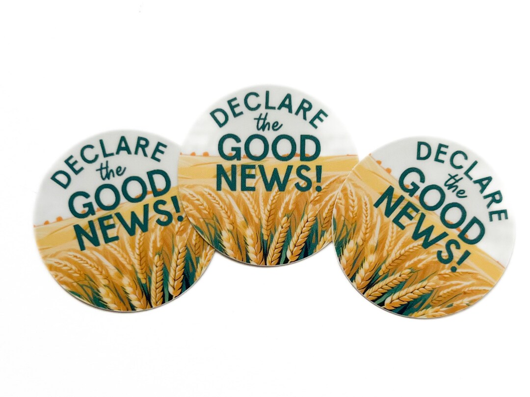 Declare the Good News Convention 2024 Stickers Special Regional International Etsy