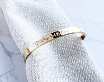 Jehovah's Witness Baptism Gift: I Belong to Jehovah Bracelet