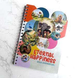 JW Convention Notebook - Kids 2026 Eternal Happiness - International Regional Jehovahs Witnesses