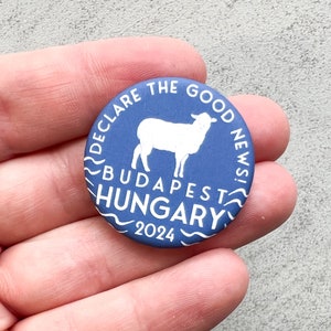 Declare The Good News Pins JW Gifts Pins Budapest Hungary International Convention image 3