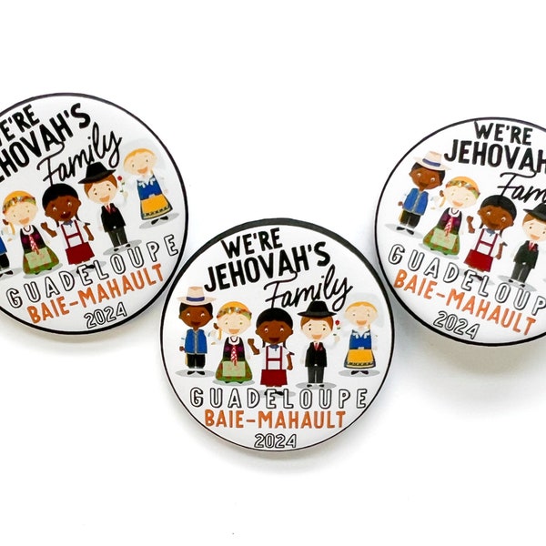 Declare The Good News Pins - JW Gifts -Baie Mahault Guadeloupe International Convention