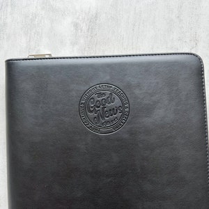 JW Field Ministry Black Faux Leather Organizer - Regular Pioneer Publisher Magazine Tract Holder