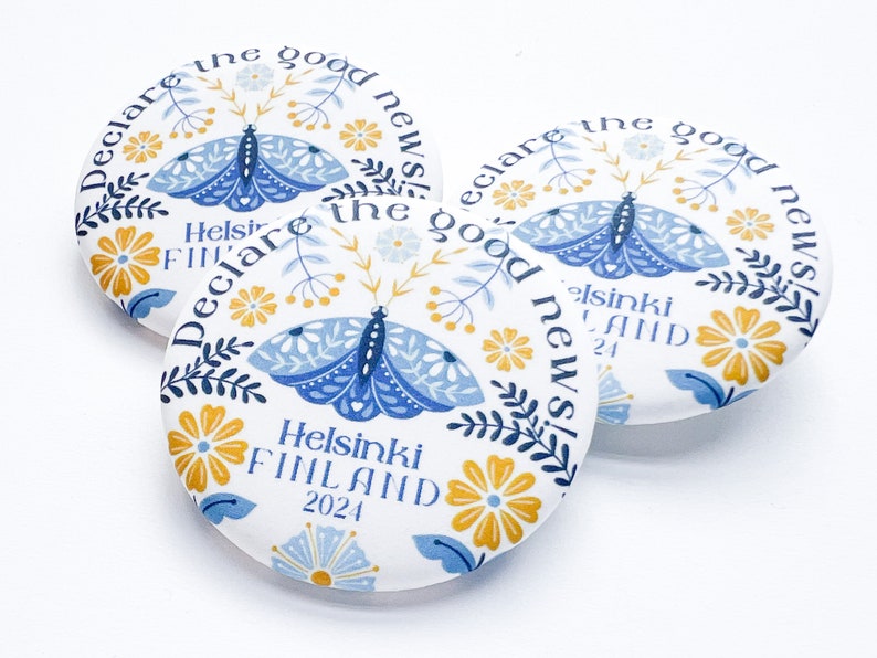 JW Gifts Pins Helsinki Finland International Convention Declare The Good News Pins image 2