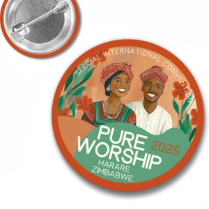 JW Pins - Zimbabwe 2025 Special Convention  - Pure Worship