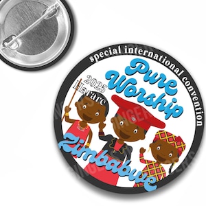 JW Pins - Zimbabwe 2025 Special Convention  - Pure Worship