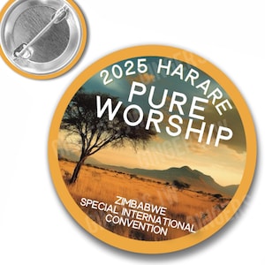 JW Pins - Zimbabwe 2025 Special Convention  - Pure Worship