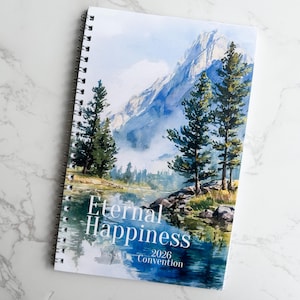 JW Convention Notebook - 2026 Eternal Happiness - International Regional Jehovahs Witnesses