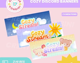 Cozy Stream - Discord Event Banners
