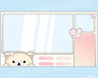 Blossom Bear [Animated] Overlay