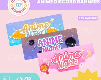 Anime - Discord Event Banners