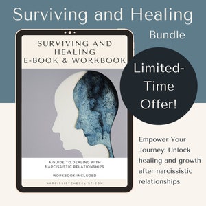 Bundle | Surviving and Healing - Recover from a narcissistic relationship + Workbook