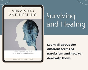 Surviving and Healing E-book - Guide to recover from a narcissistic relationship