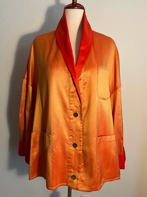 Vintage Romeo Gigli 100% Silk Blazer from the Fall