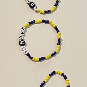 Customizable Savannah bananas bracelet
